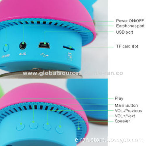 ER-BT06 Bluetooth Wireless Speaker with Multiple Colors, 10-hour Battery Lifespan